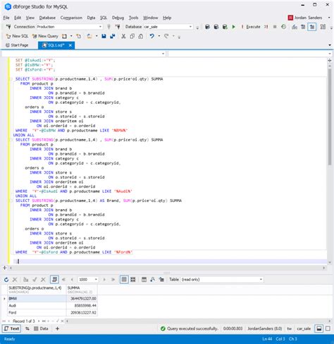 MySQL Variables .